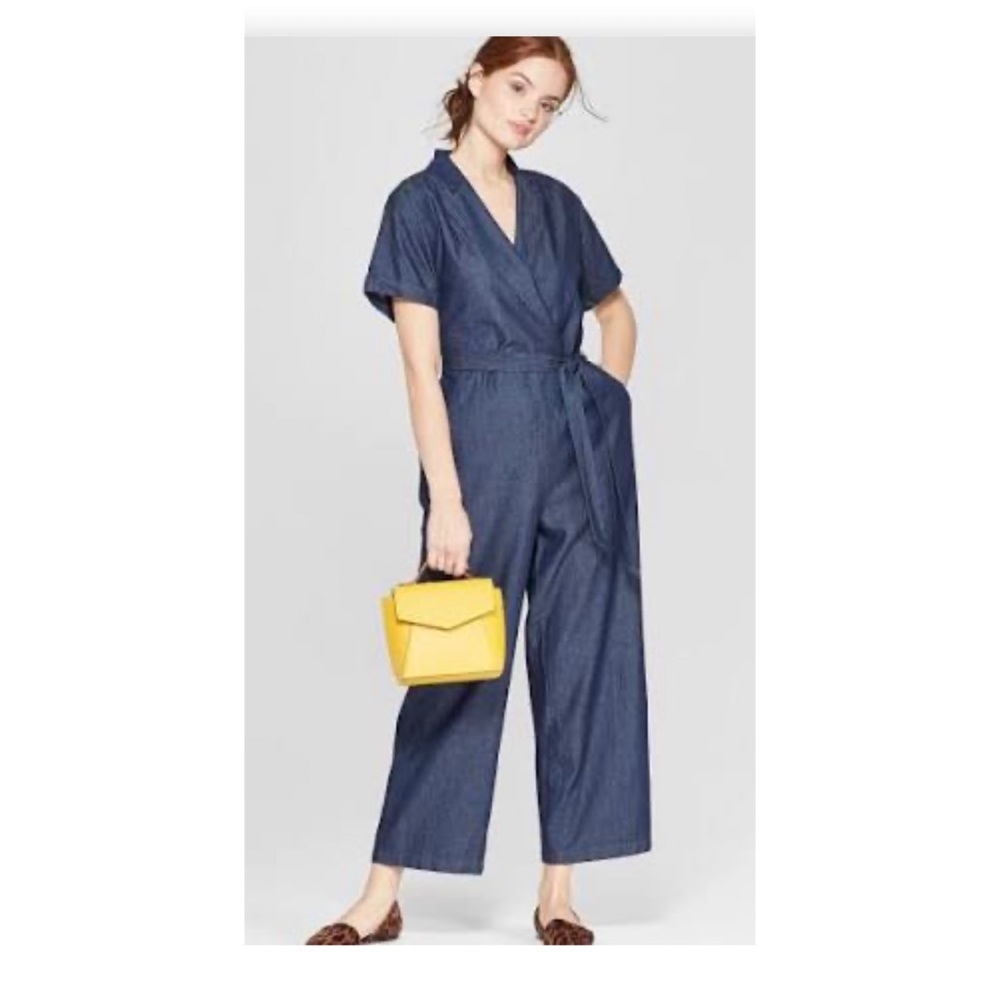 NWT A New Day Indigo jumpsuit in XS